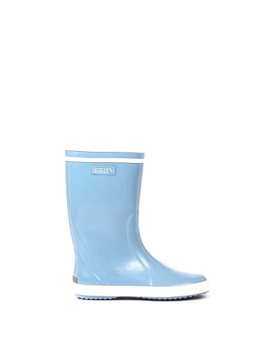 Detalle de Aigle LOLLY POP 2 Bottes Imperméables Enfant – Bleu Ciel, 26 EU