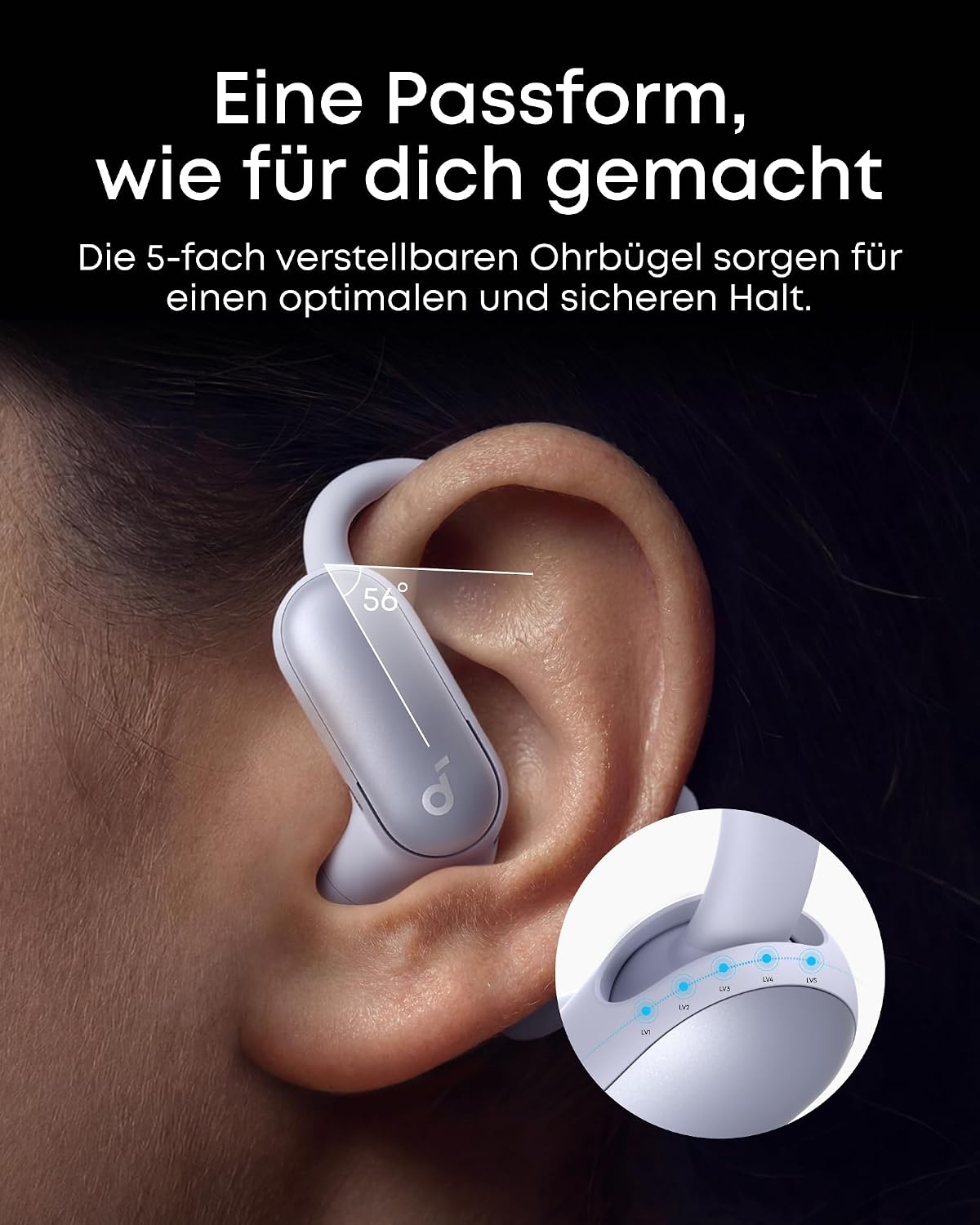 Thumbnail 5 de soundcore AeroFit 2 Pro von Anker Open-Ear Kopfhörer
