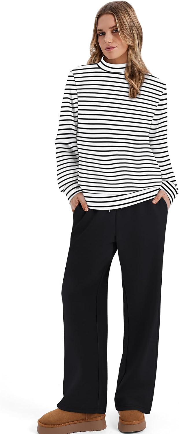 Detalle de Sampeel Women's Mock-Neck Lounge Set