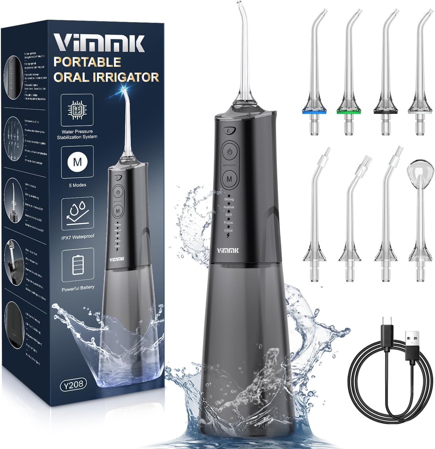Vimmk Munddusche Kabellos 300ml