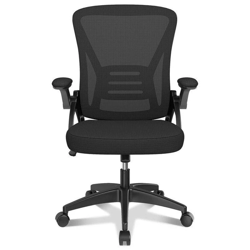 Detalle de Silla de Oficina Ergonómica Naspaluro con Soporte Lumbar y Reposabrazos Ajustables