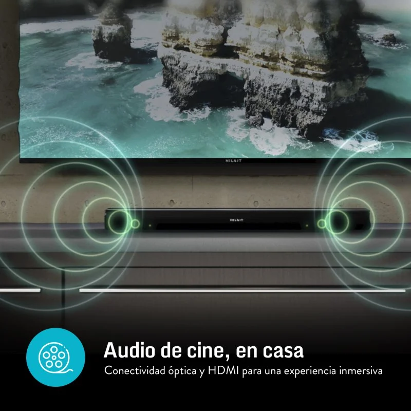 Thumbnail 1 de Nilait Harmony Sound bar 30 W barra de sonido Bluetooth