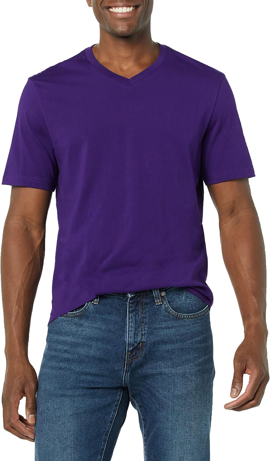 Thumbnail 1 de Amazon Essentials Herren Kurzärmelige T-Shirts mit V-Ausschnitt – Casual-Basic für den Alltag