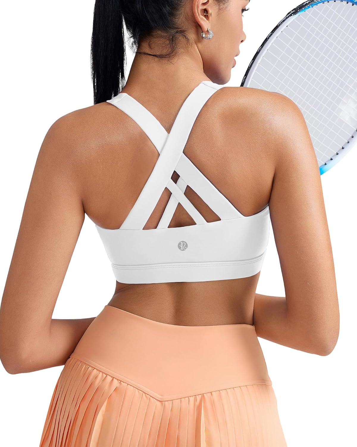 Thumbnail 6 de RUNNING GIRL Padded Strappy Sports Bra with Removable Cups – Medium Support