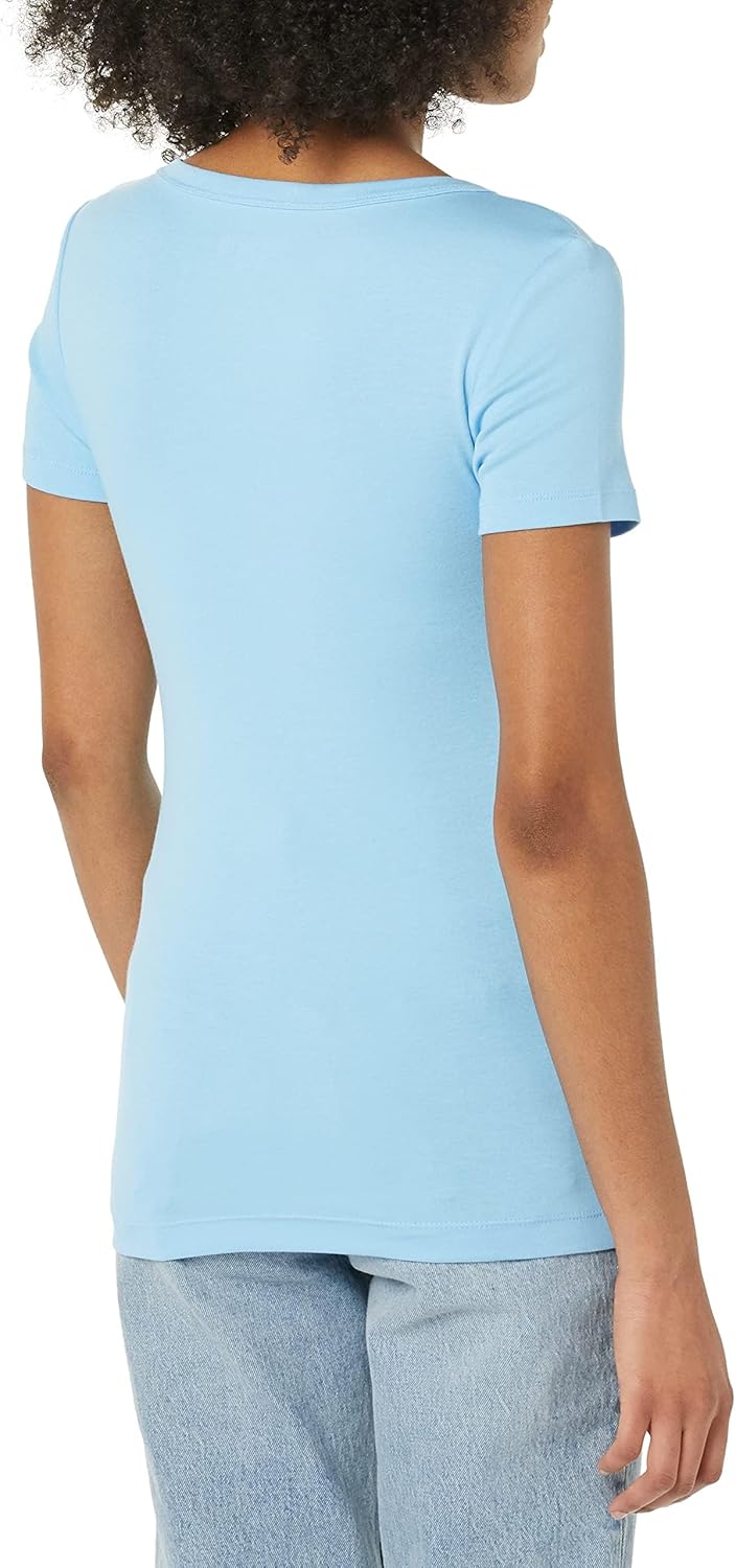 Thumbnail 2 de Amazon Essentials Women’s Slim-Fit Short-Sleeve V-Neck T-Shirt