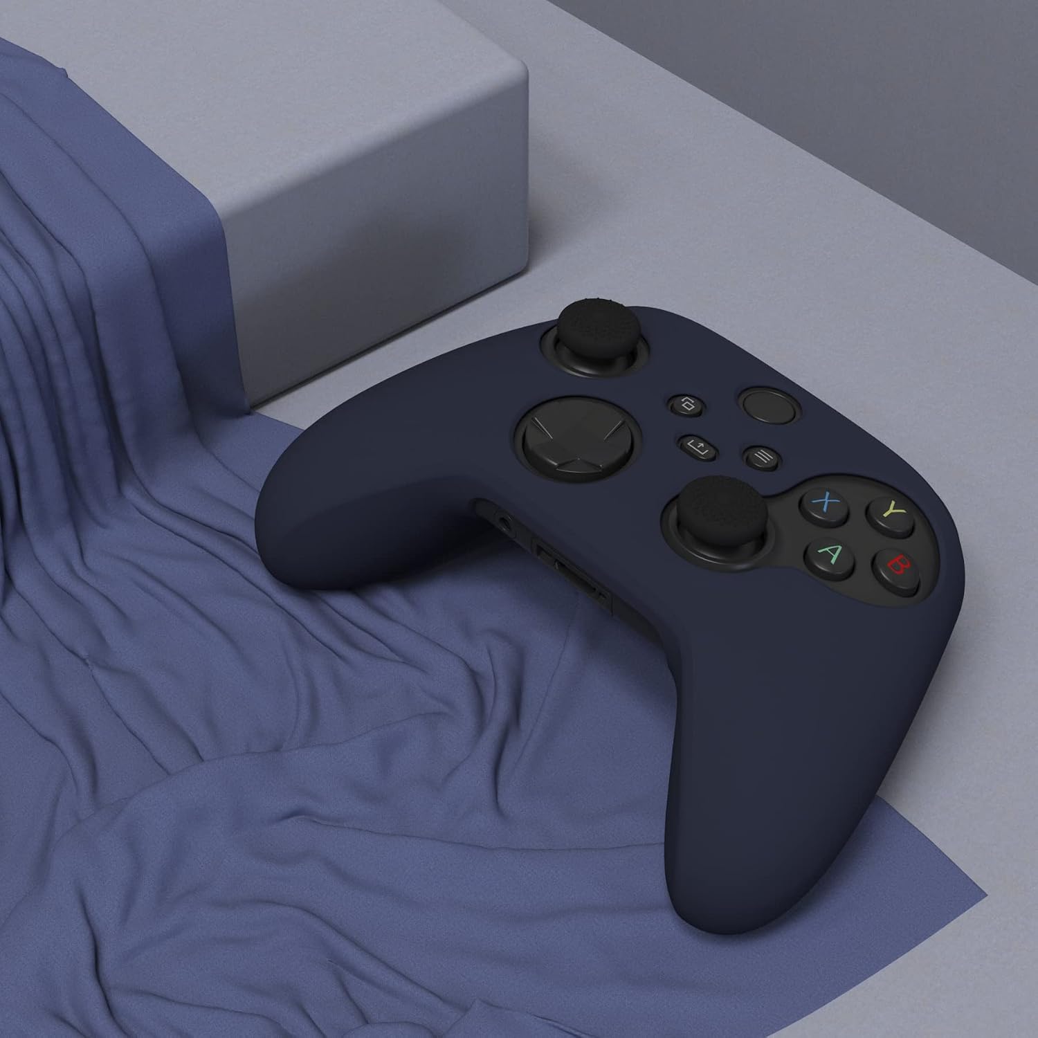 Thumbnail 4 de playvital Midnight Blue silicone cover for Xbox Series X