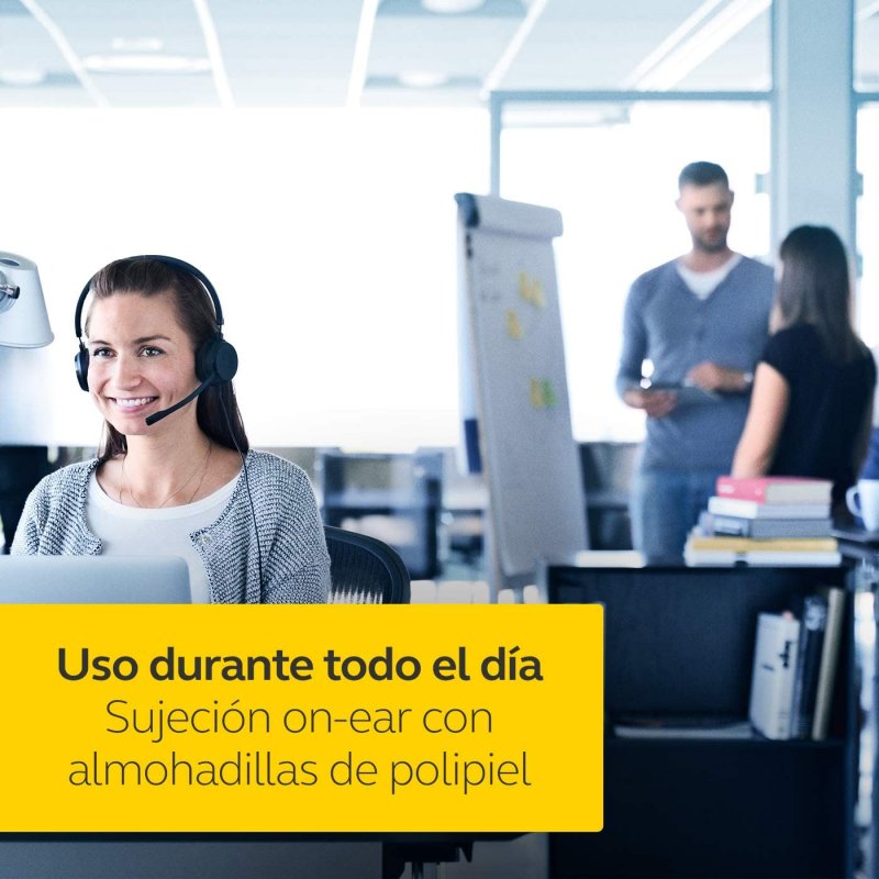 Detalle de Jabra Evolve 30 II MS auriculares con micrófono negro (para llamadas de oficina)