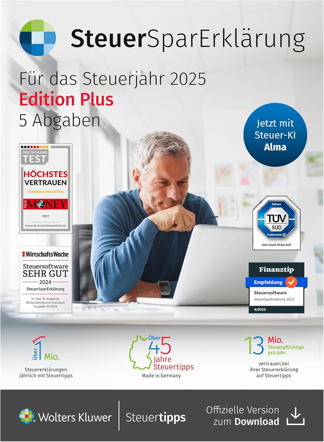 Thumbnail 2 de SteuerSparErklärung Plus 2026 Steuererklärung 2025 ELSTER