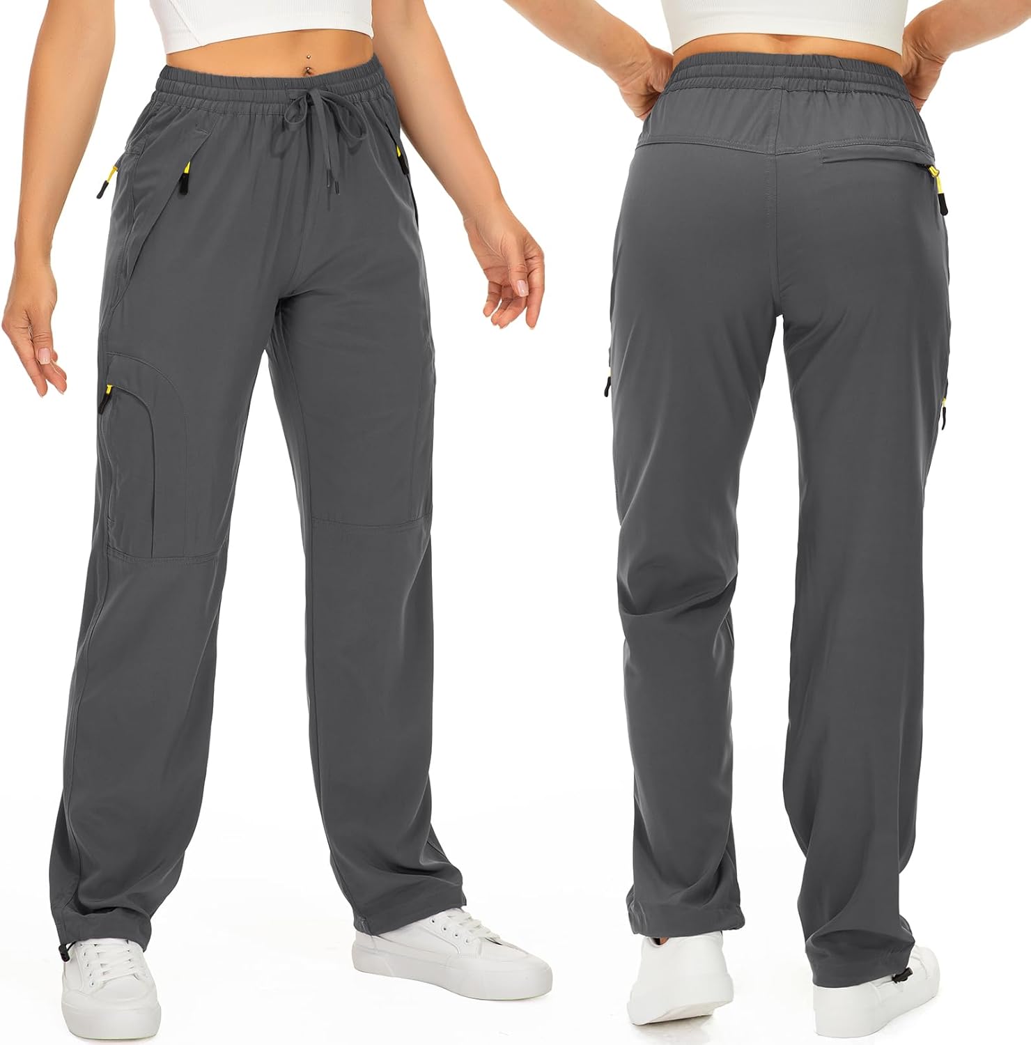 Detalle 2 de yeyity Wanderhose Damen Quick Dry Outdoorhose 🌲