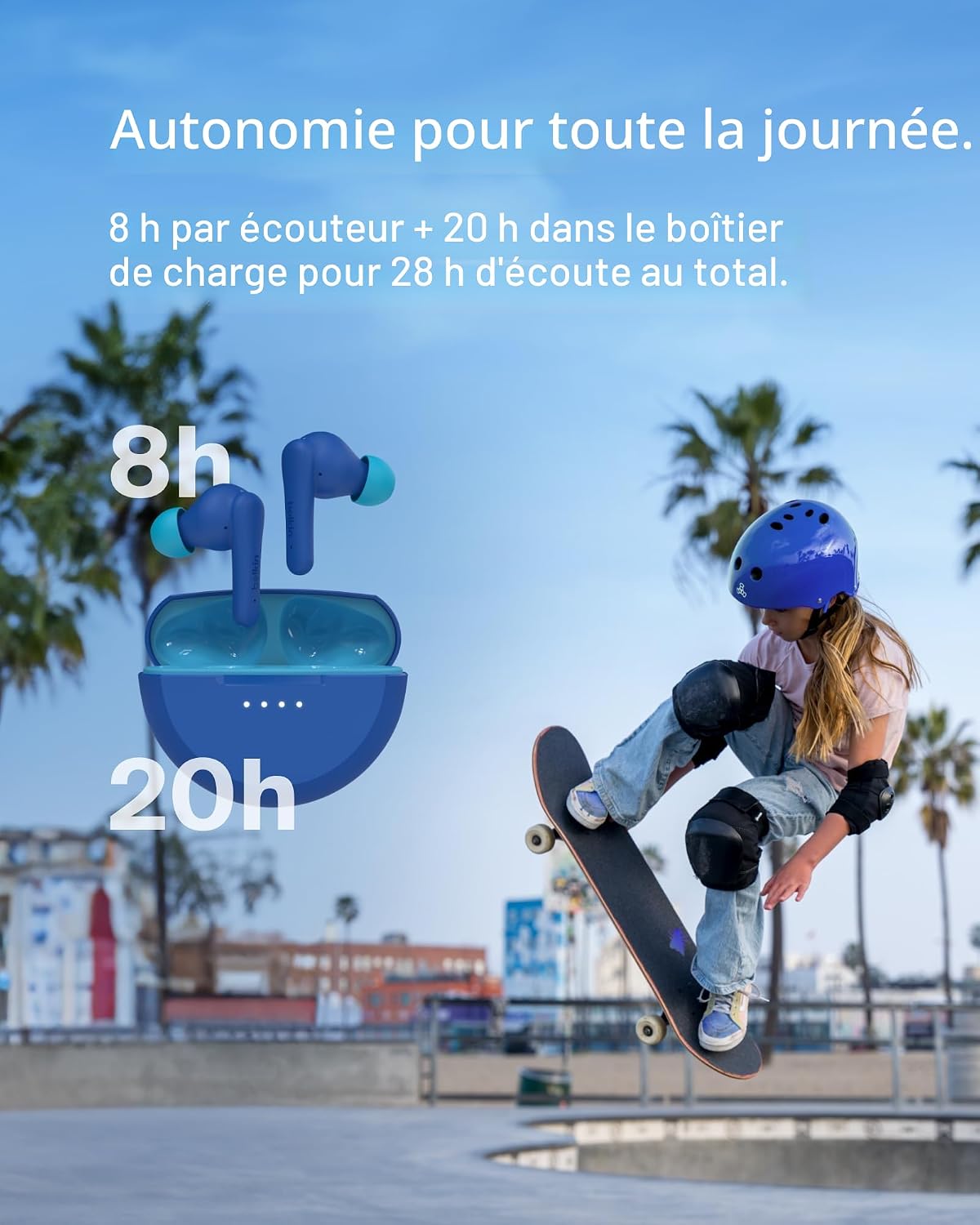 Detalle 2 de Belkin SoundForm Nano 2 Écouteurs Enfants