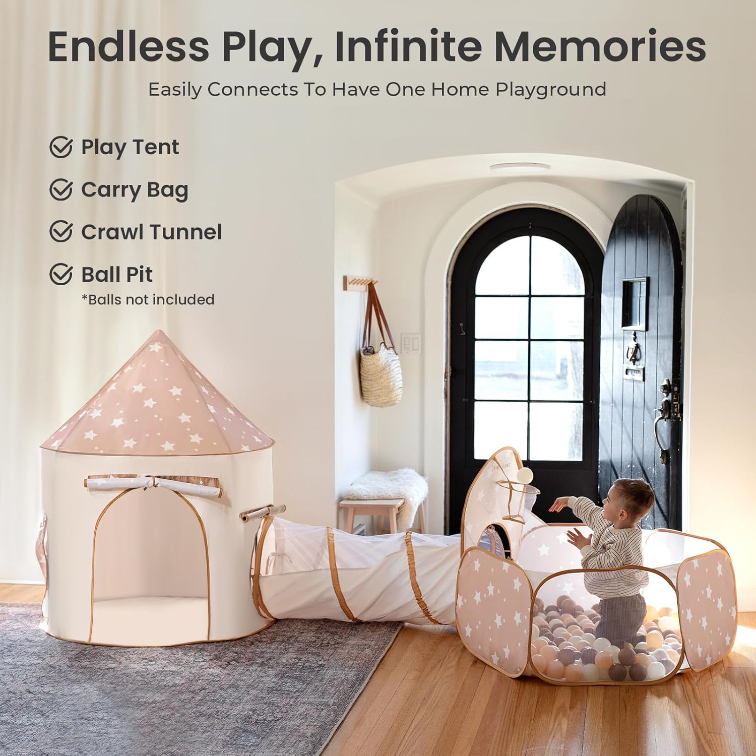 Thumbnail 1 de Tiny Land Kids Play Tent 119 x 41 in 🎪