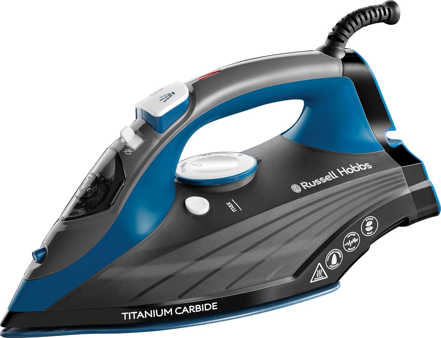 Detalle de Russell Hobbs Iron 2600W with Titanium Carbide Soleplate (27090)
