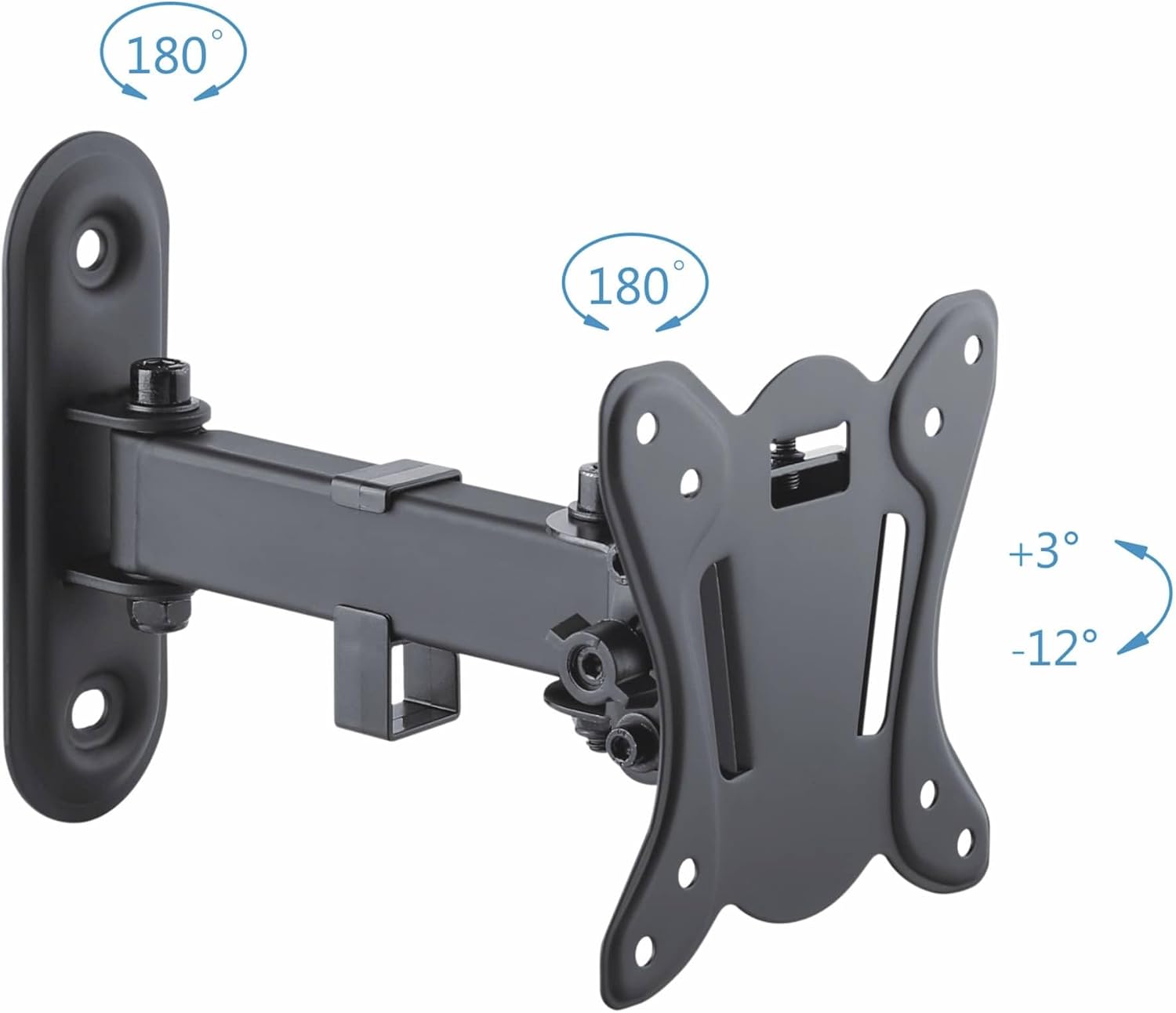 Detalle de PureMounts FM11-100 Wandhalterung für TV-Geräte 33–69 cm (13–27 Zoll) | VESA 100x100