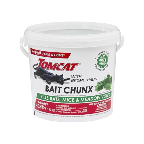 Detalle de Tomcat with Bromethalin Bait Chunx Pail, 4.25 lbs