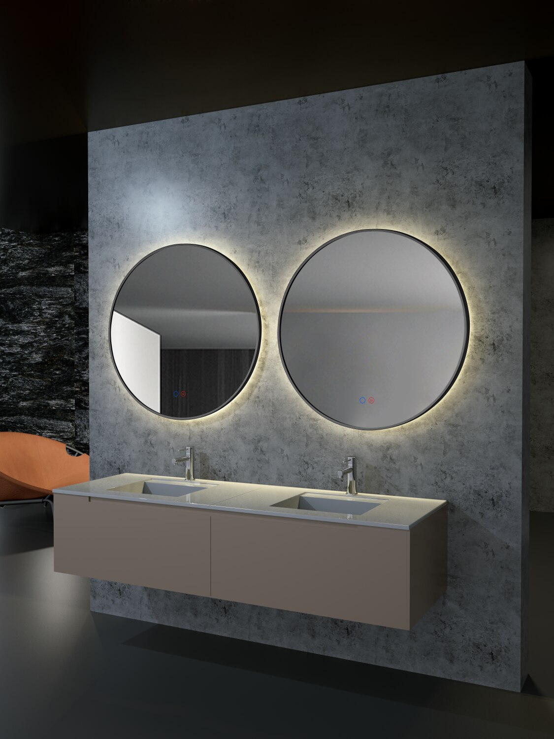 Thumbnail 2 de Ledimex Espejo redondo Fun 🪞