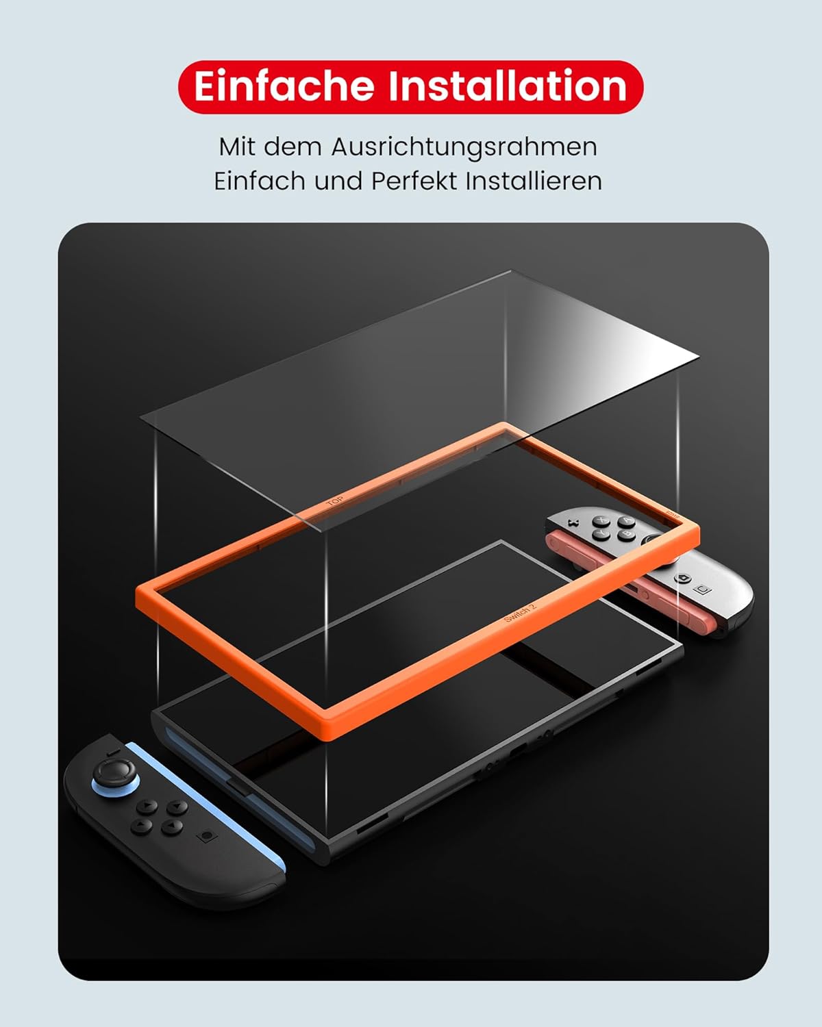 Thumbnail 5 de TRANSNOVO Panzerglas für Switch 2 9H