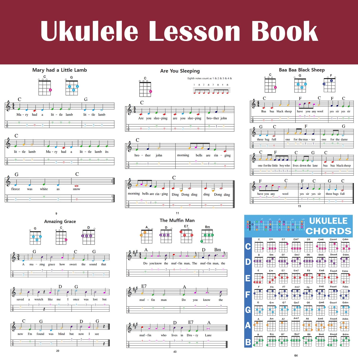Detalle 2 de QMG Ukulele Lesson Book