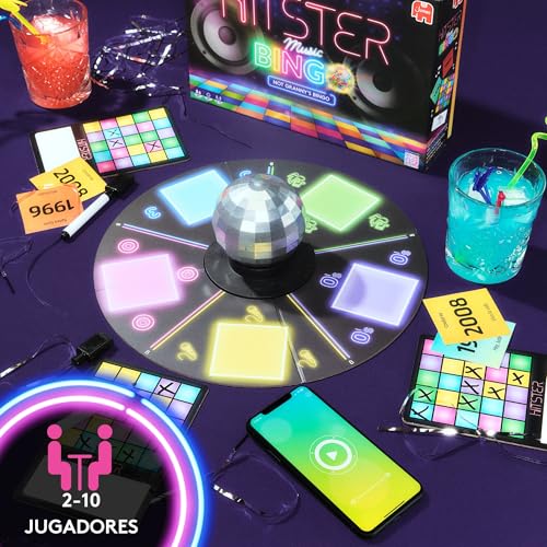 Detalle 2 de Hitster Bingo Music: Bingo Musical para fiestas y reuniones