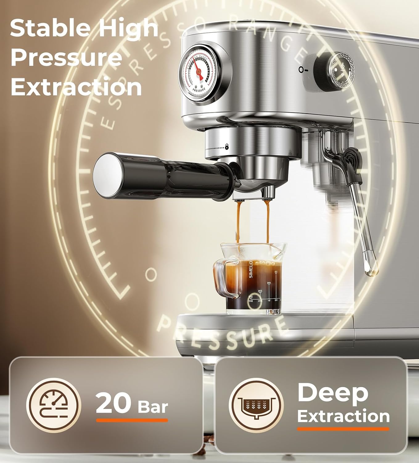 Thumbnail 3 de Espresso Machine 20 Bar ⚡