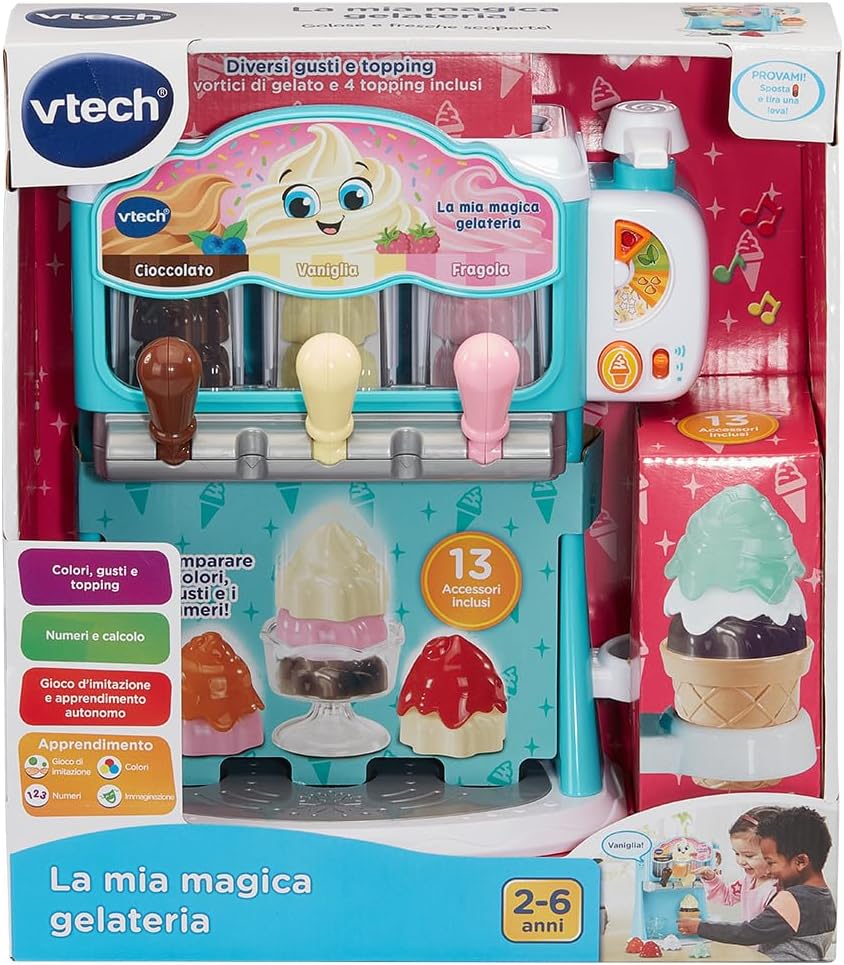 Thumbnail 5 de VTech Ma Magica Gelateria jeu d'imitation 12 accessoires