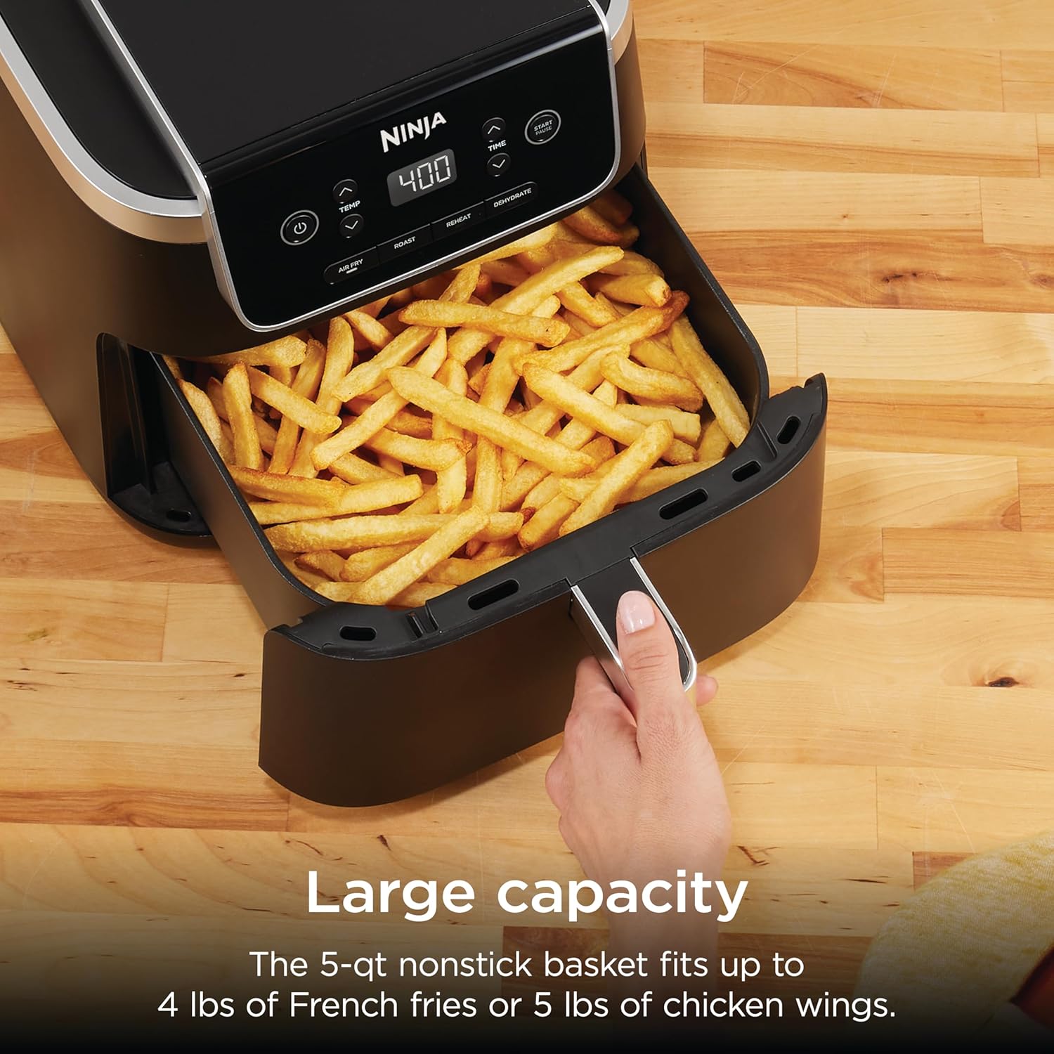 Thumbnail 2 de Ninja AF141 Air Fryer 5QT 4-in-1