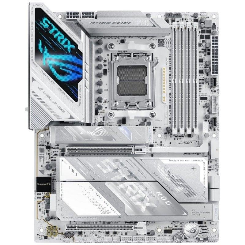 Detalle 2 de ASUS ROG Strix X870E-A Gaming WiFi7 Neo para AM5: potencia y conectividad avanzada