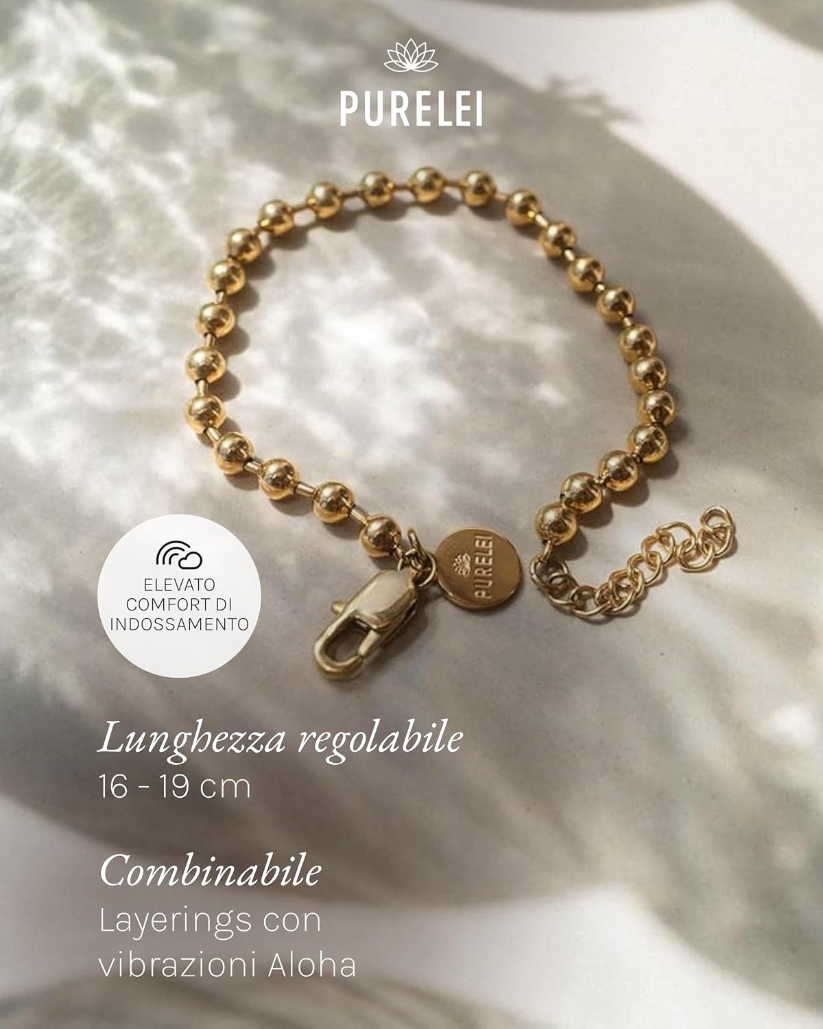 Thumbnail 5 de Purelei Anxiety Bubble Bracciale 16 19 cm