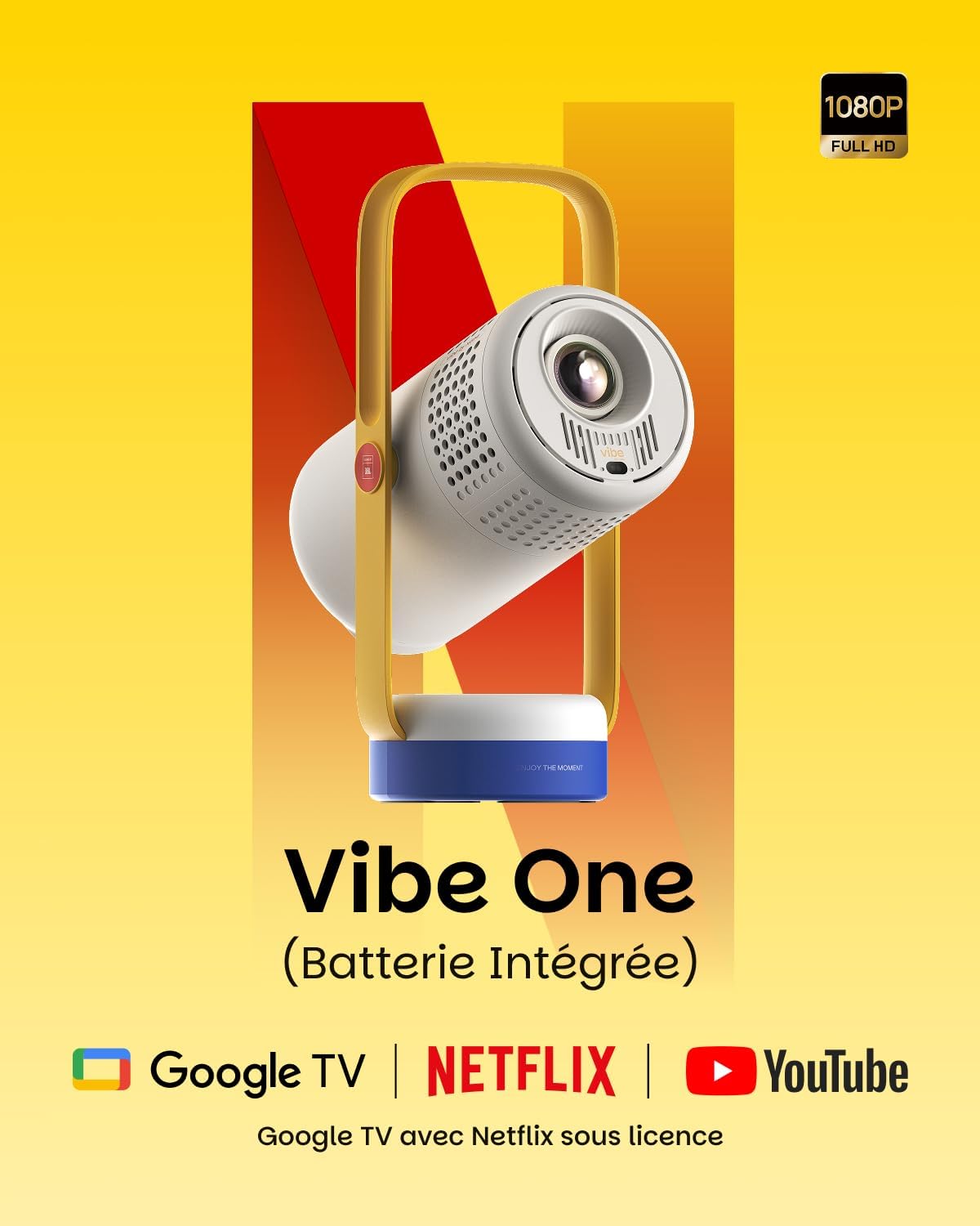 Detalle 2 de XGIMI Vibe One projecteur portable 1080P