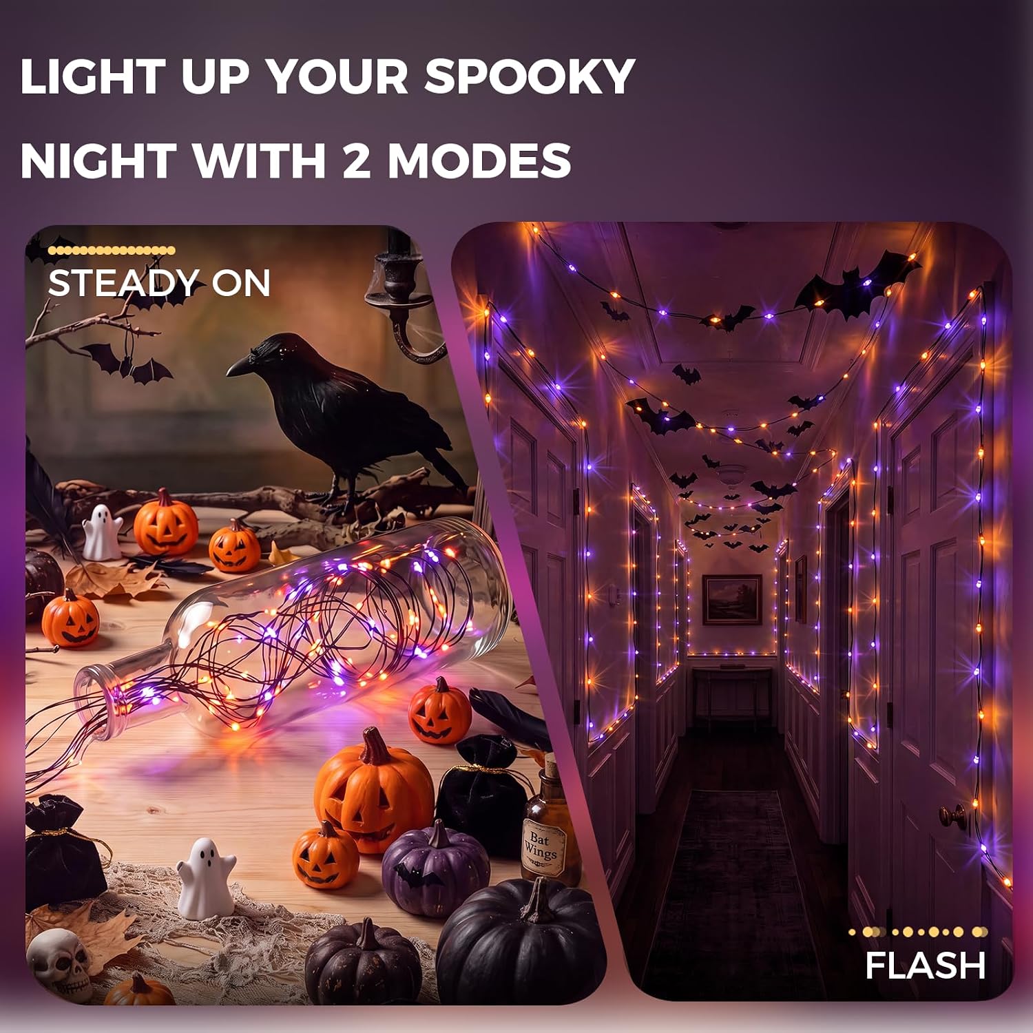 Thumbnail 6 de Brightown Halloween String Lights, 50 LEDs