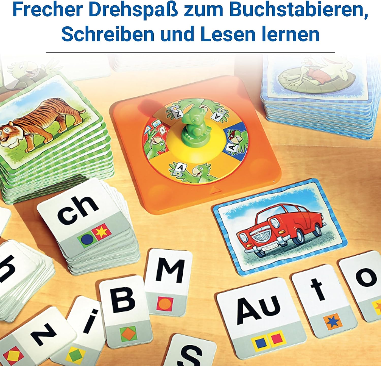 Detalle de Ravensburger Kinderspiel Wort für Wort – Lernspiel ab 6 Jahre