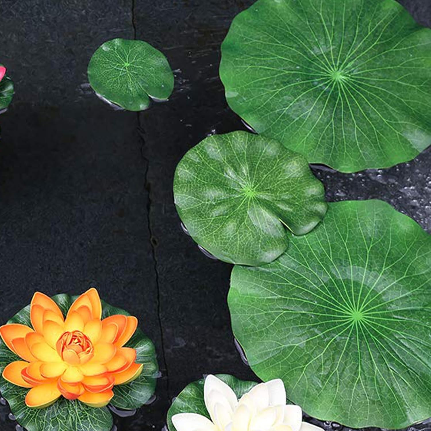 Thumbnail 3 de MaoMaoCha 8 Pcs Artificial Pond Plants