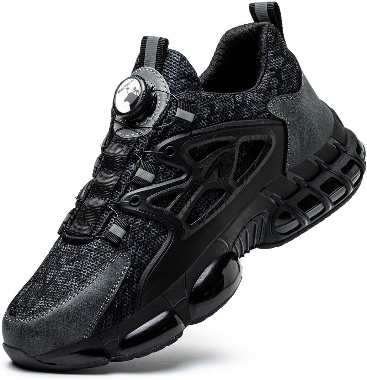 Steel toe safety trainers with 4mm Kevlar