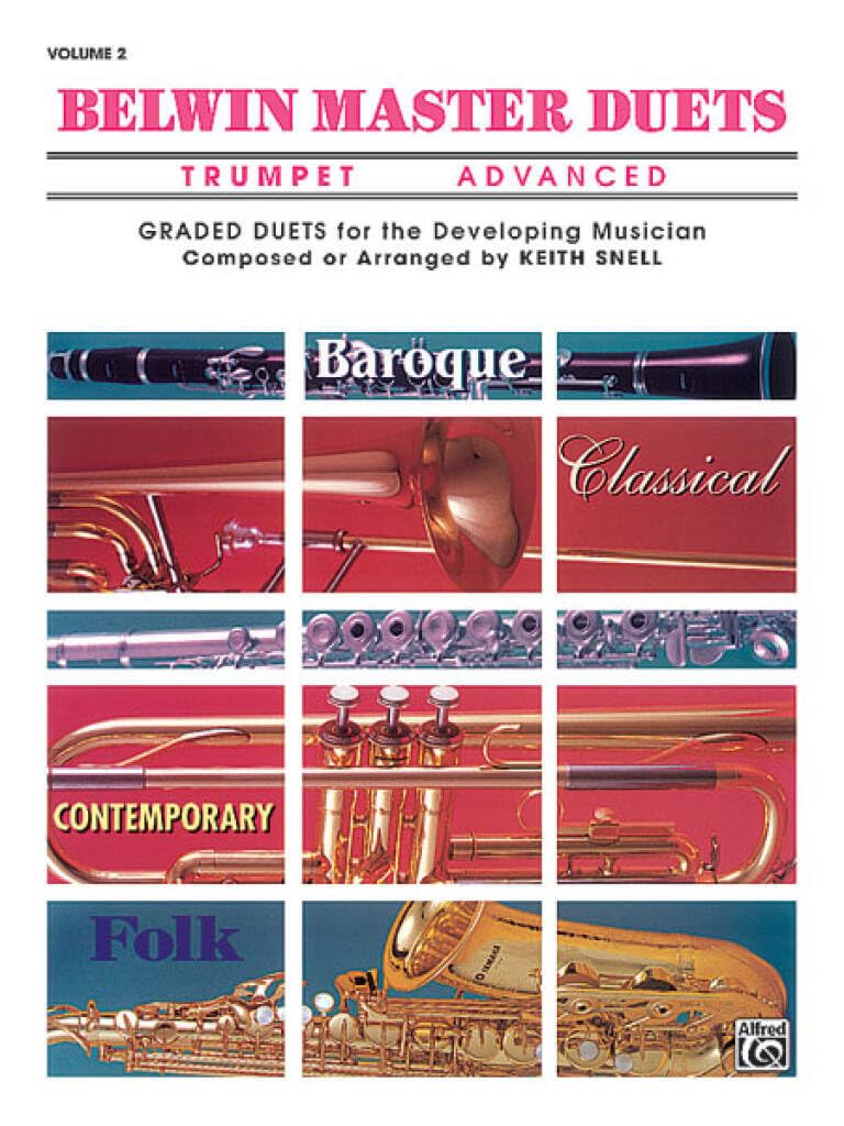 Belwin Master Duets, Vol. 2: Advanced Trumpet Duet Book