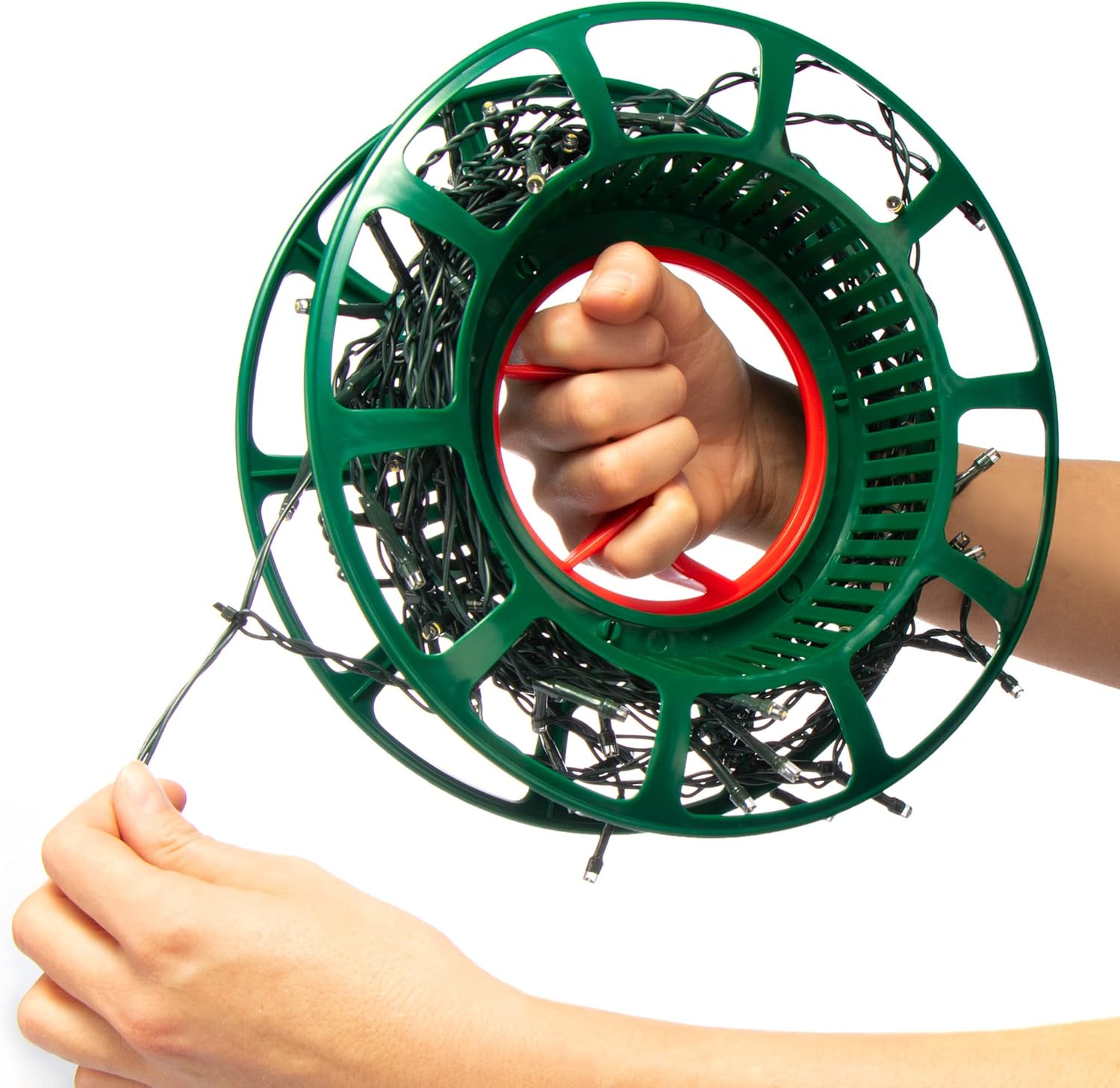 Detalle 2 de COM-FOUR® Enrouleur de câble 24,5 cm
