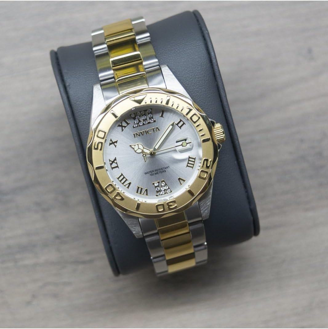 Thumbnail 1 de Invicta Pro Diver Edelstahl Damen Quarzuhrwerk – 38 mm