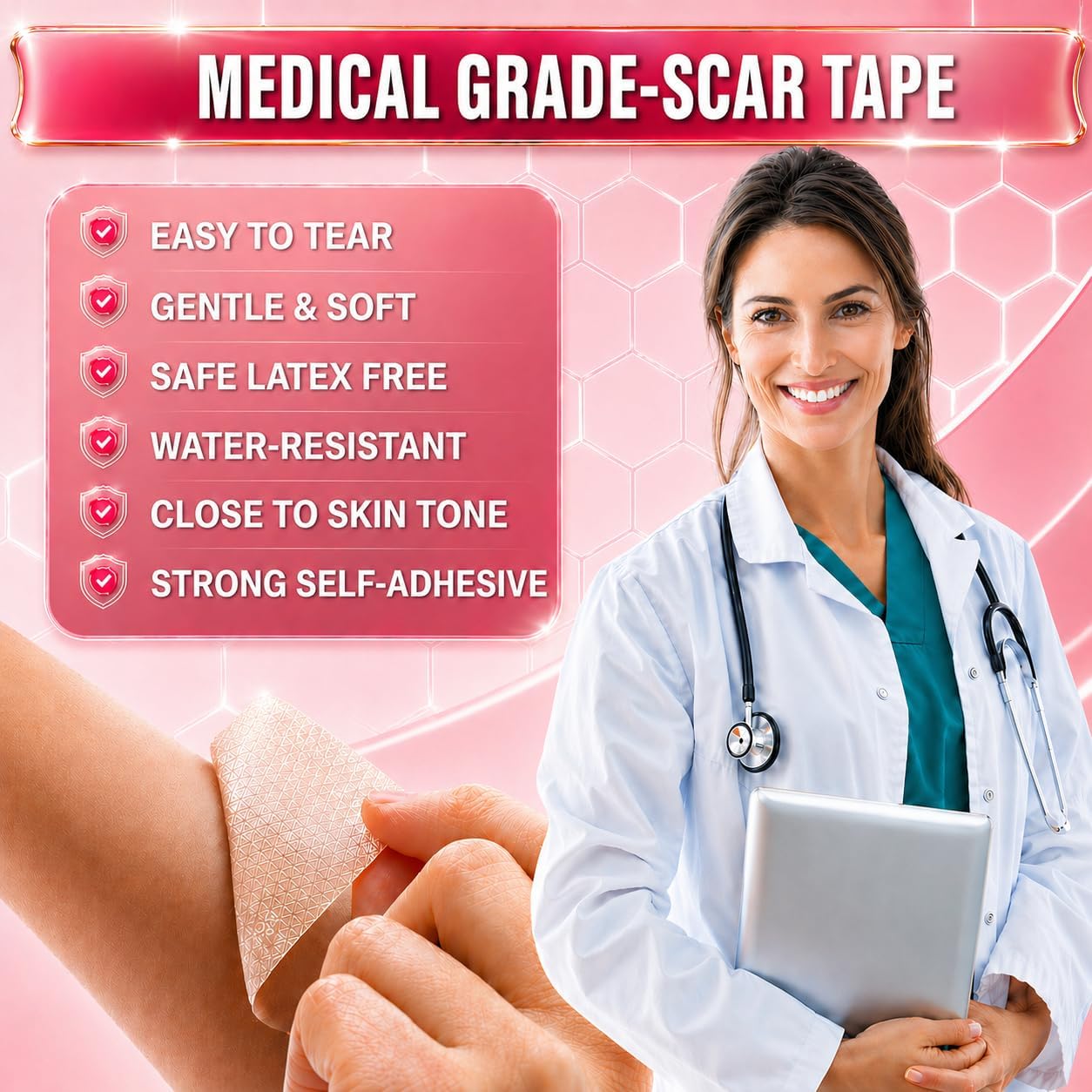 Thumbnail 5 de ICONRY Silicone scar tape roll 1.6 in