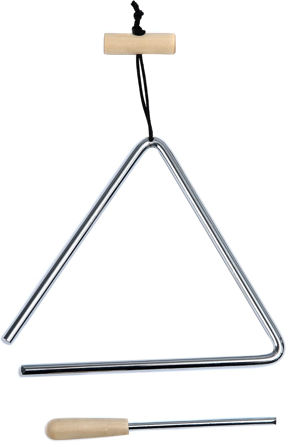 Detalle de MIHEY Steel Musical Triangle, 7-inch