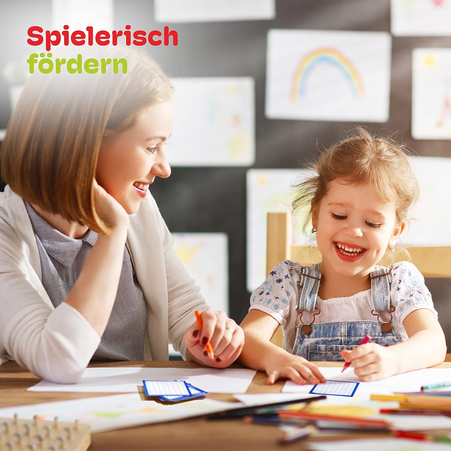 Thumbnail 6 de CUBIDI Geobrett Montessori Lernspielzeug 5+