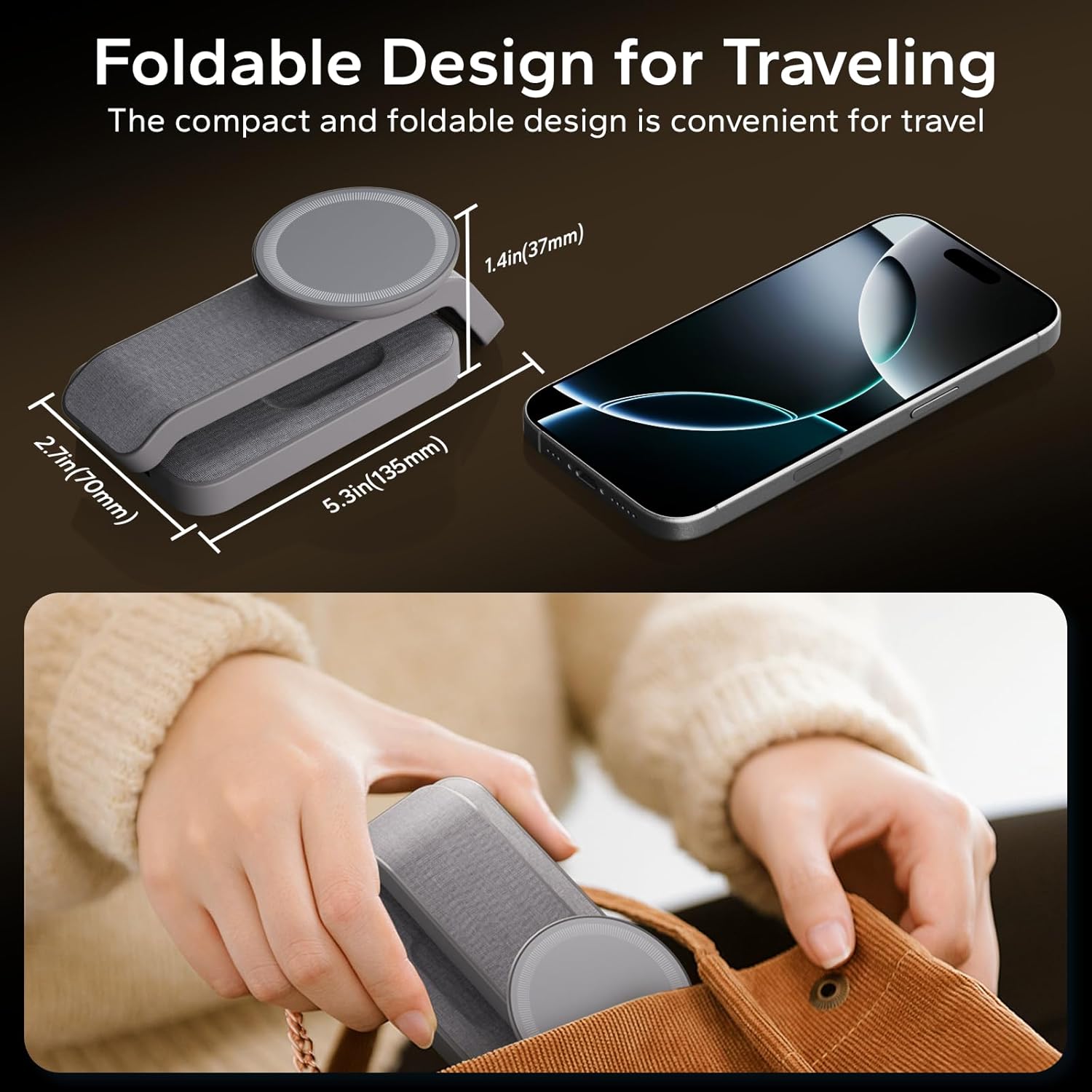 Thumbnail 2 de Eazpower 3-in-1 Foldable MagSafe Charger 3