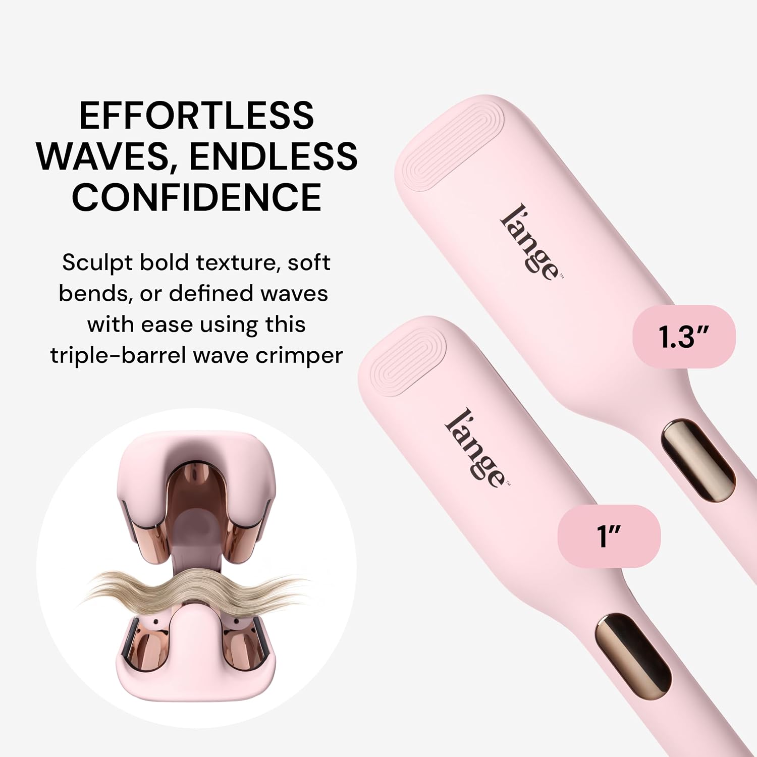 Detalle 2 de L'ANGE SculptWaver Titanium Deep Wave Crimper ๐