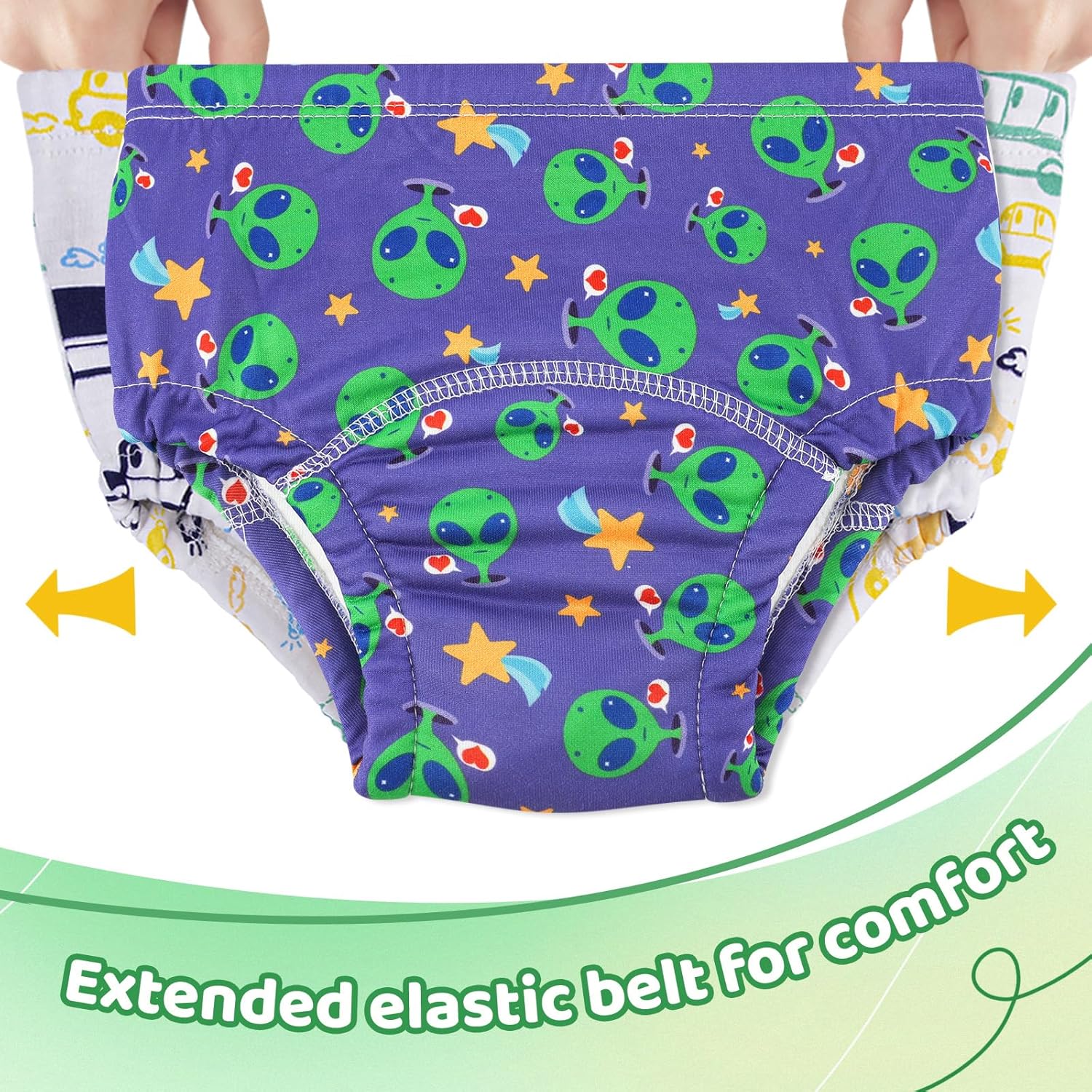 Thumbnail 3 de UNIFAMILY 6 Pack Potty Training Pants for Boys – 2–4 Years Cotton Training Underwear