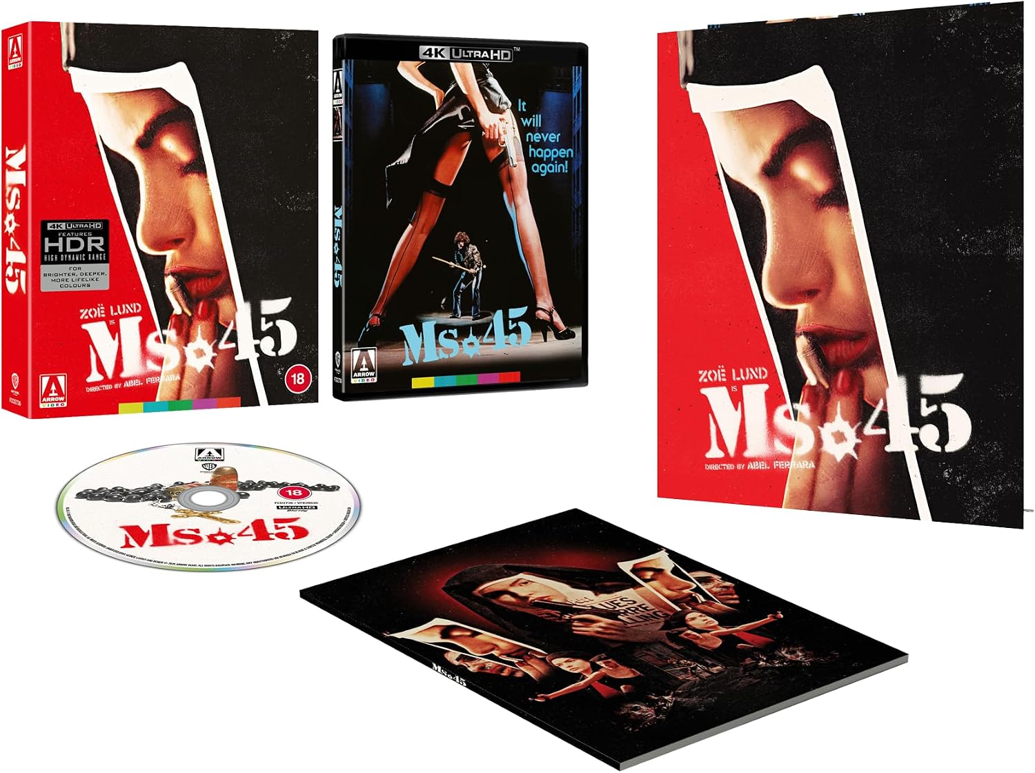 Detalle de Arrow Video Ms .45 Limited Edition 4K UHD