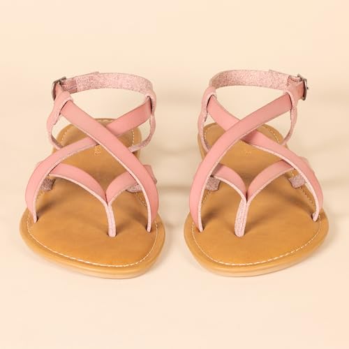 Thumbnail 3 de Amazon Essentials Sandali con Cinturino Casual Donna – Rosato Opaco, 46 EU