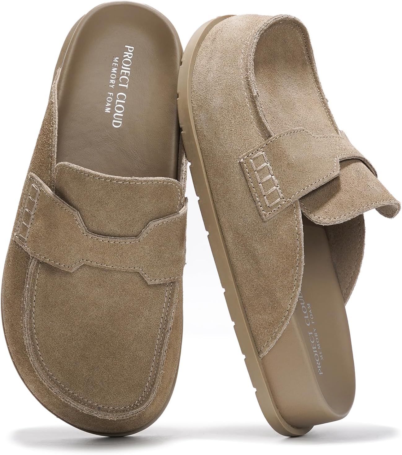 Detalle de Project Cloud Foamy Womens Leather Clog with Memory Foam 1️⃣👞