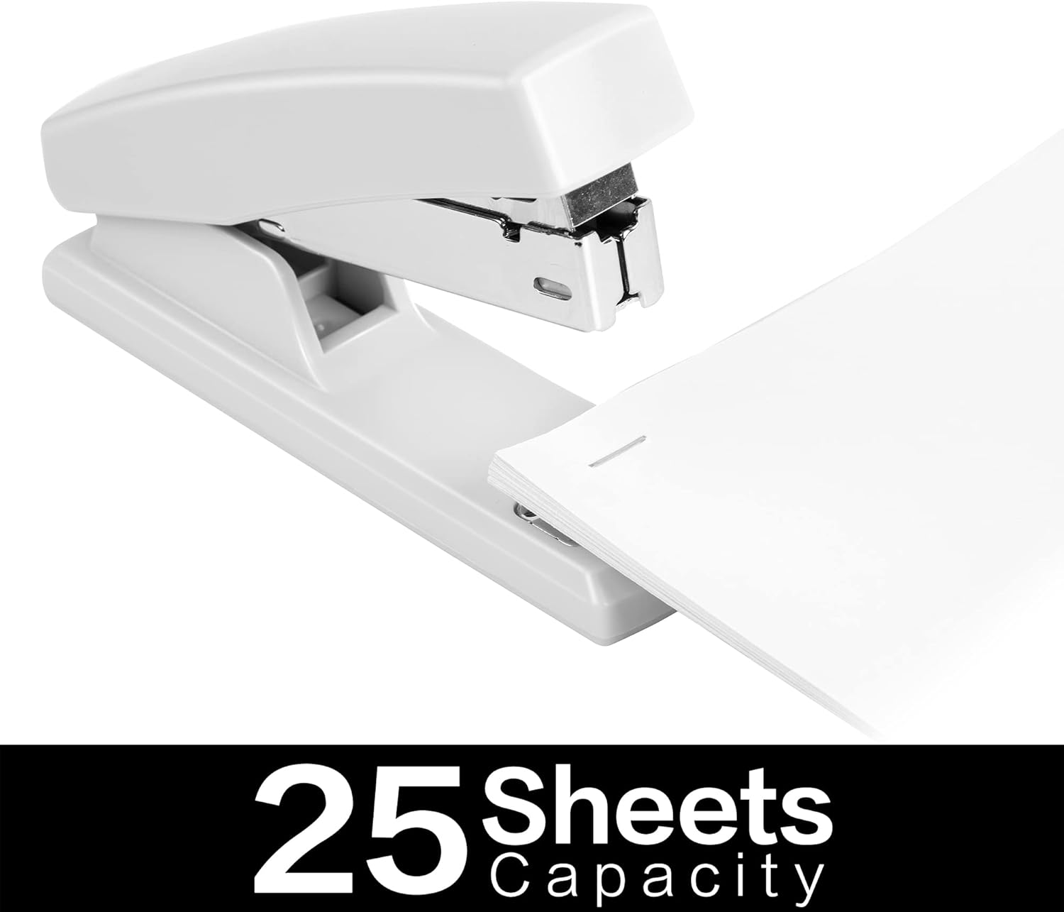 Thumbnail 2 de Deli Stapler and Staples Set – Desktop Office Stapler with 640 Staples, 25 Sheet Capacity
