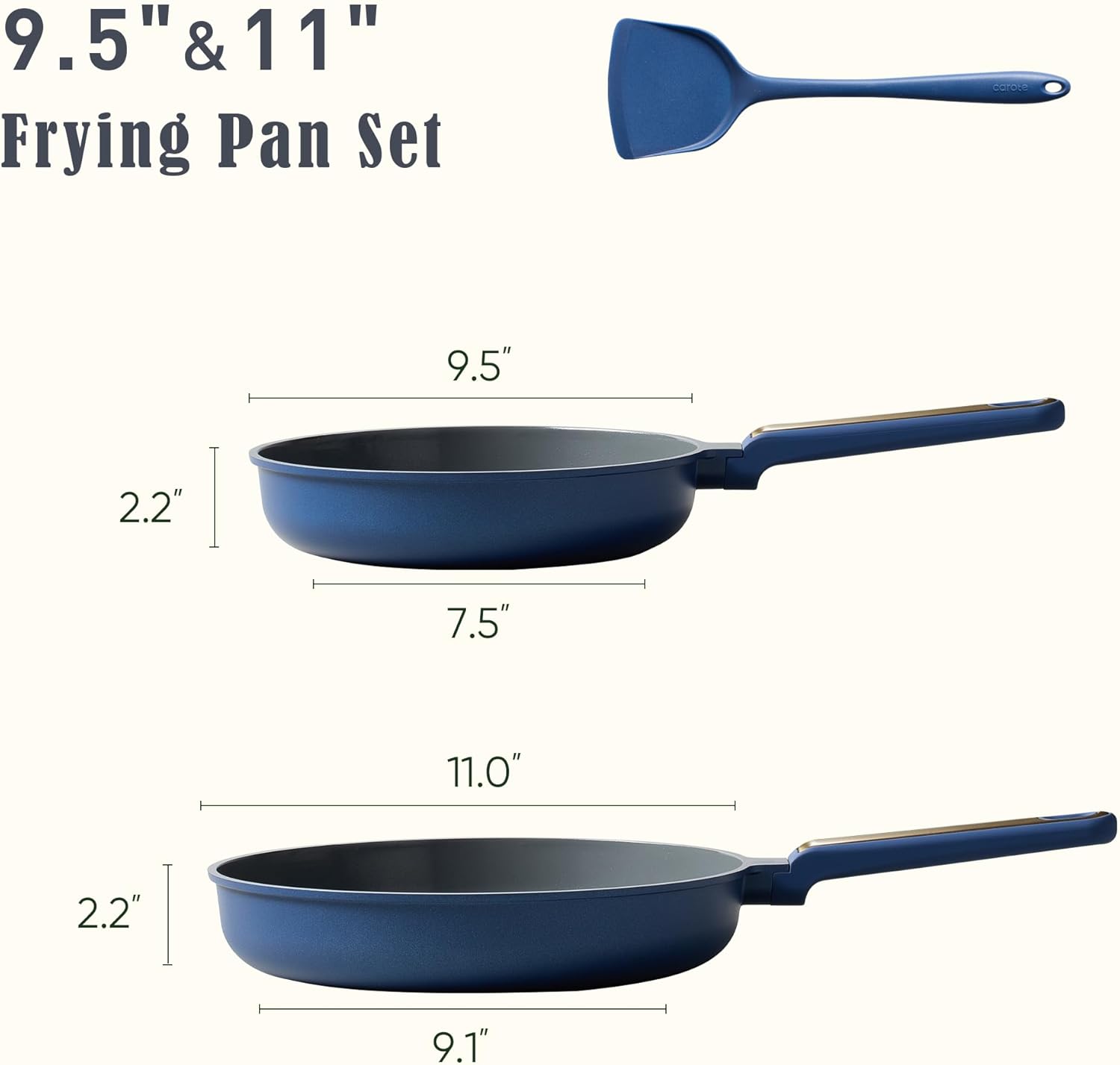 Thumbnail 4 de CAROTE Non Stick Wok with Lid 12''/5.3QT Woks & Stir-Fry Pan