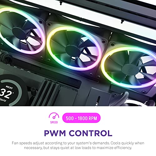 Thumbnail 7 de NZXT F120 RGB Duo Triple Pack ventilador 3 unidades