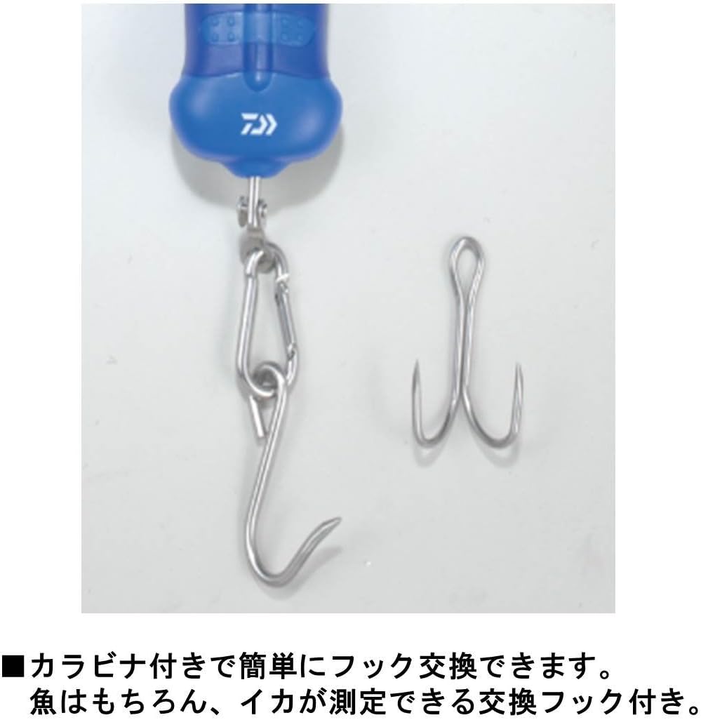 Detalle de ダイワ デジタルスケール25 魚・イカ対応フック付き、暗闇計測ライト搭載