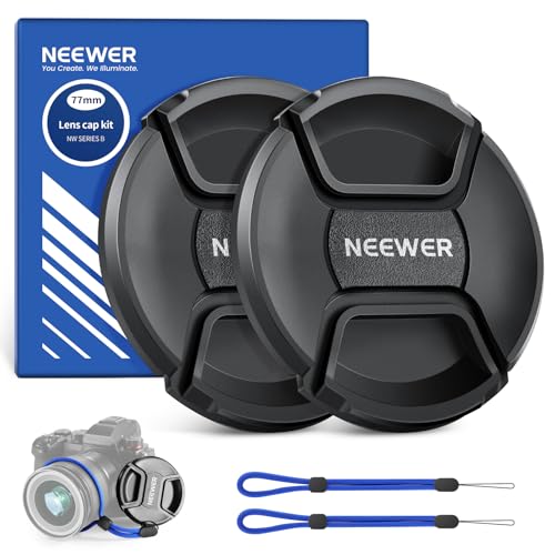 Neewer capuchons objectif 77 mm