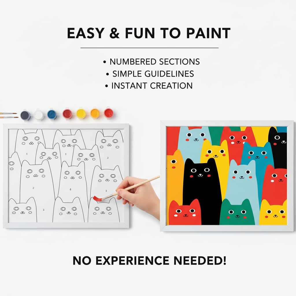 Thumbnail 3 de Peinture Numéro enfants 5‑11 ans 🎨